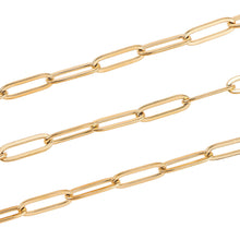 Cargar imagen en el visor de la galería, Rollo de cadena paper clip 5 metros
